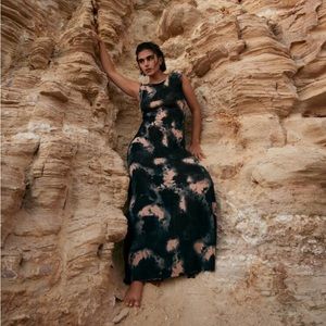 ZARA Knit Tie Dye Dress